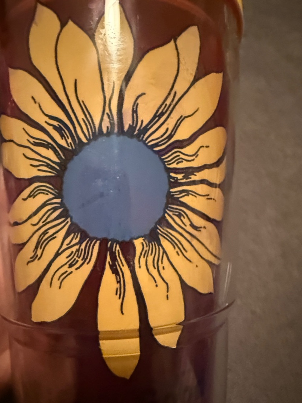 Life is good Sunflower Travel Tumbler - Picture 4 of 7